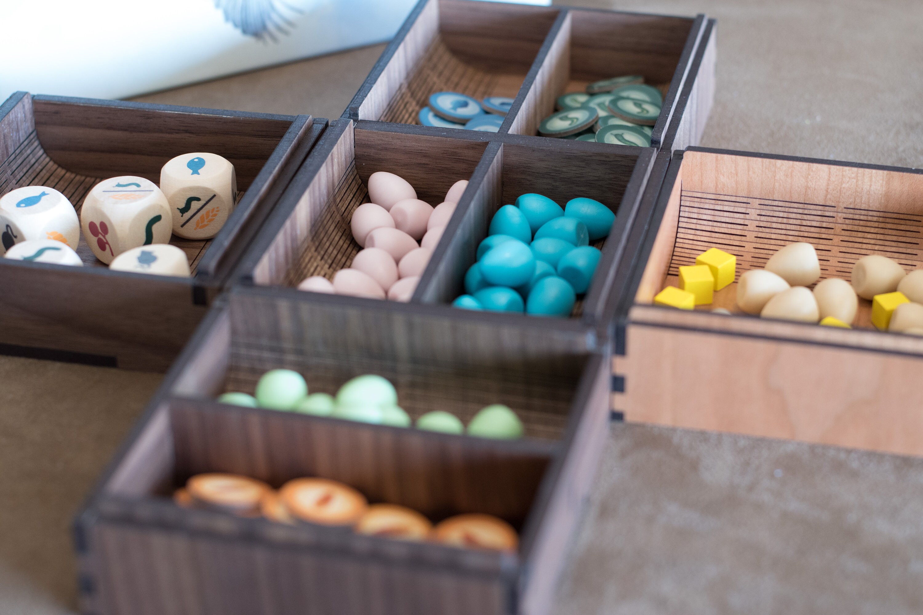 Board Game Component Trays Digital Files Etsy