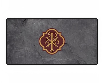 CHI RO Christogram Divine Desk Mat