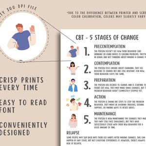 CBT for Addiction Worksheets, Sobriety Planner, Relapse Prevention Plan, Addiction Recovery for Adults, Substance Use Counselor, Trauma DBT