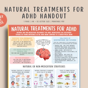 Tratamientos naturales para el TDAH para niños y adolescentes, estrategias de tratamiento sin medicamentos, técnicas de afrontamiento del trastorno por déficit de atención e hiperactividad