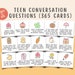 27 Finger Tracing Breathing Cards for Kids Teens, Calm Down Corner ...