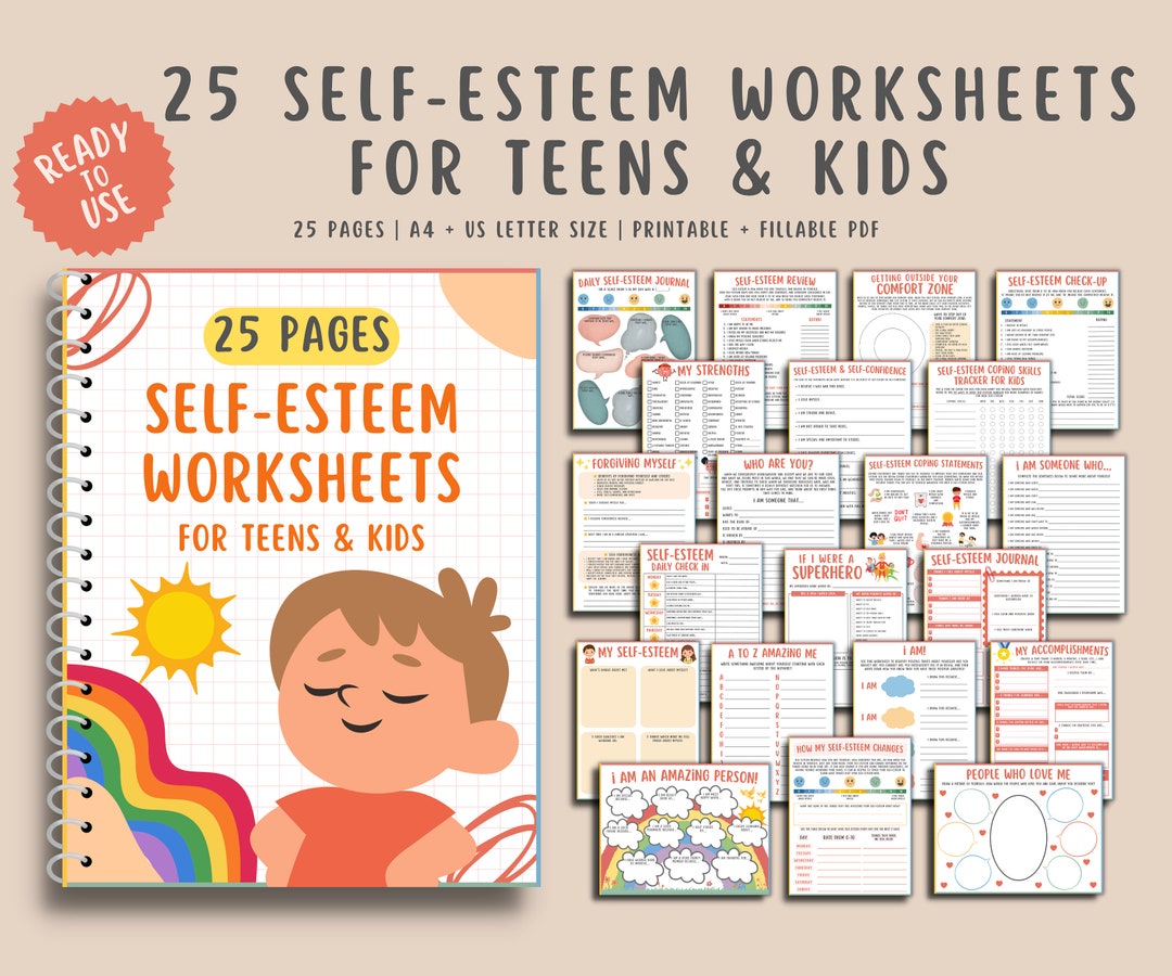 25-self-esteem-worksheets-printables-for-kids-teens-etsy