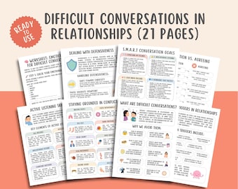 Having Difficult Conversations in Relationships, Assertive Communication, Relationship Boundaries, Conflict Resolution, Couples Therapy