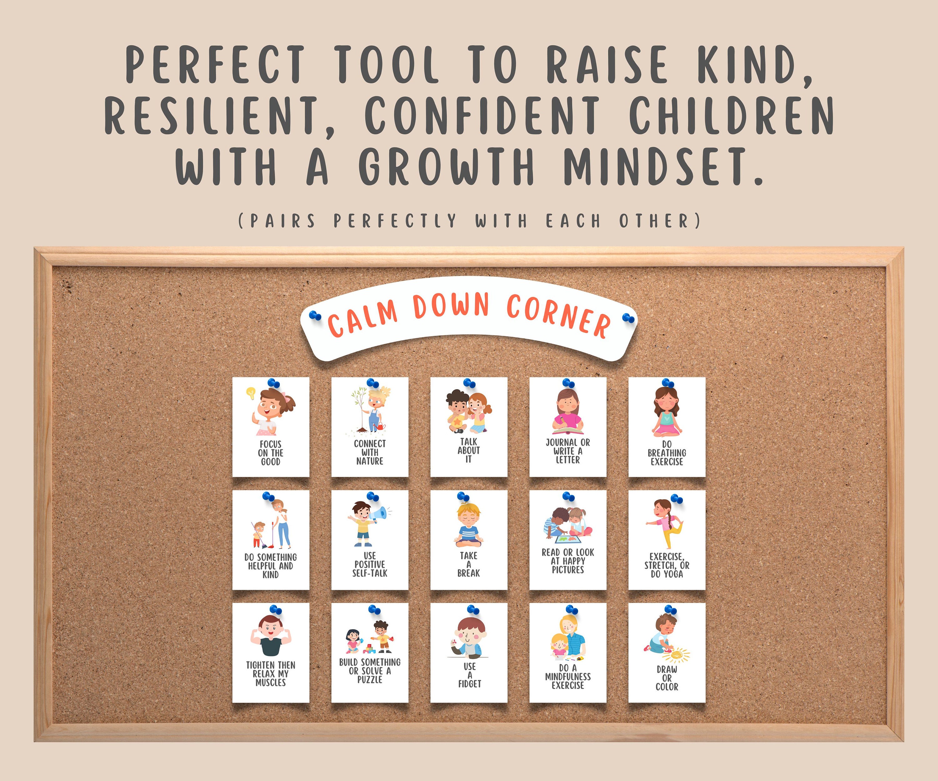 15 Mental Health Coping Tools Kids Teens Self Regulation - Etsy