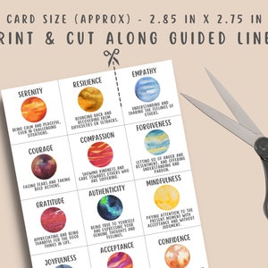 100 Inner Emotional Strength Cards, Self Esteem Resilience Mental ...