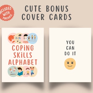 26 Coping Skills Cards for Kids Teens, Coping Strategies Calm Down ...