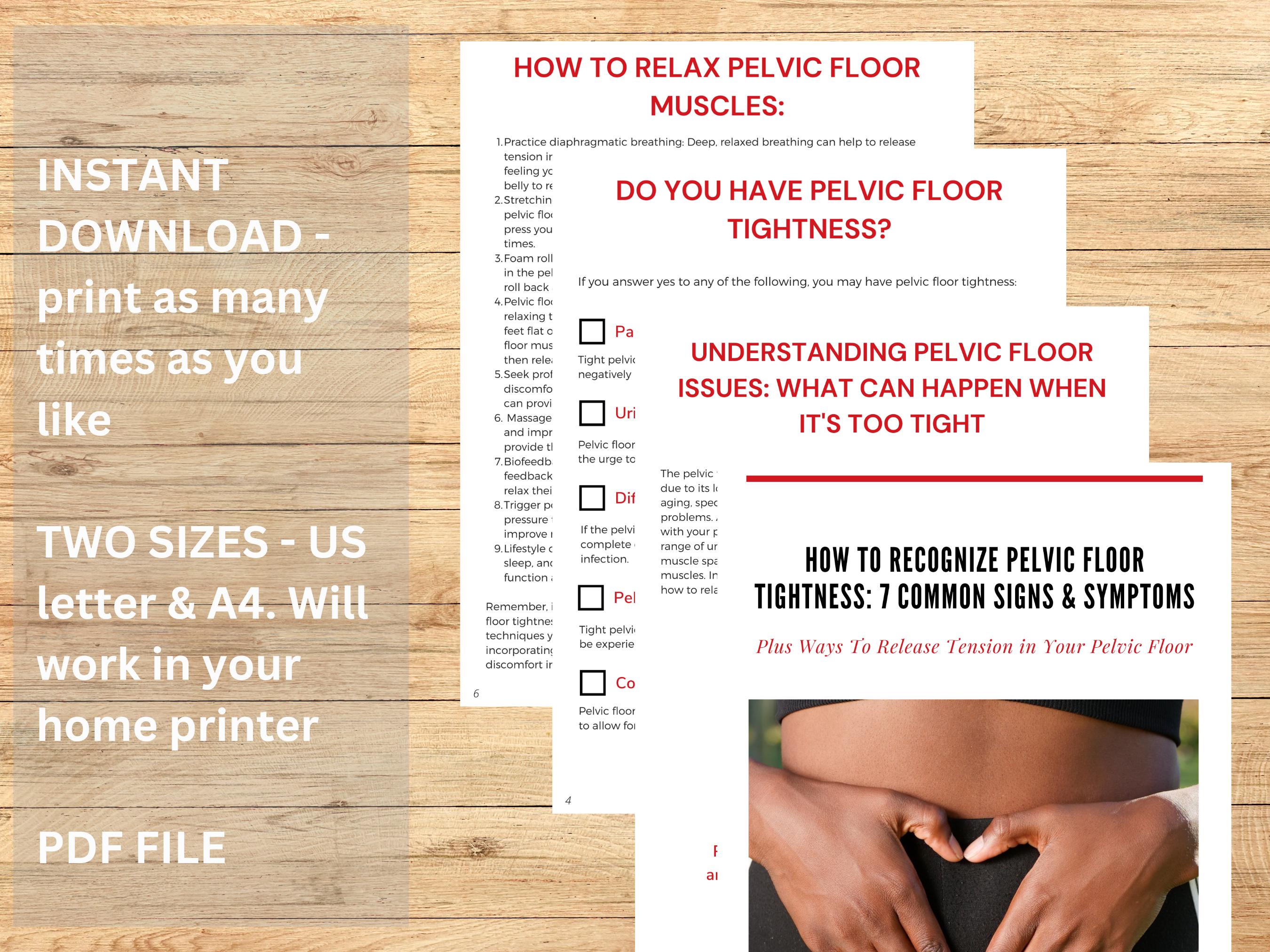 How to Recognize Pelvic Floor Tightness: 7 Common Signs & Symptoms ...