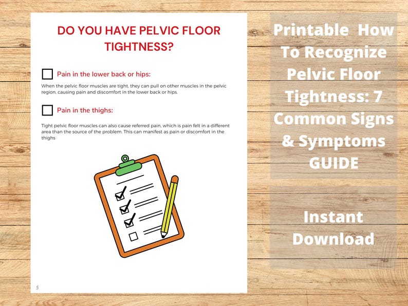 How to Recognize Pelvic Floor Tightness: 7 Common Signs & Symptoms ...