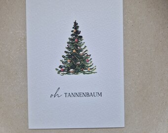 Weihnachtskarten | Strukturpapier | Premiumpapier | Weihnachten | Umschläge | A6 | Weihnachts-Motive | Neujahr | Weihnachtspost | Karte