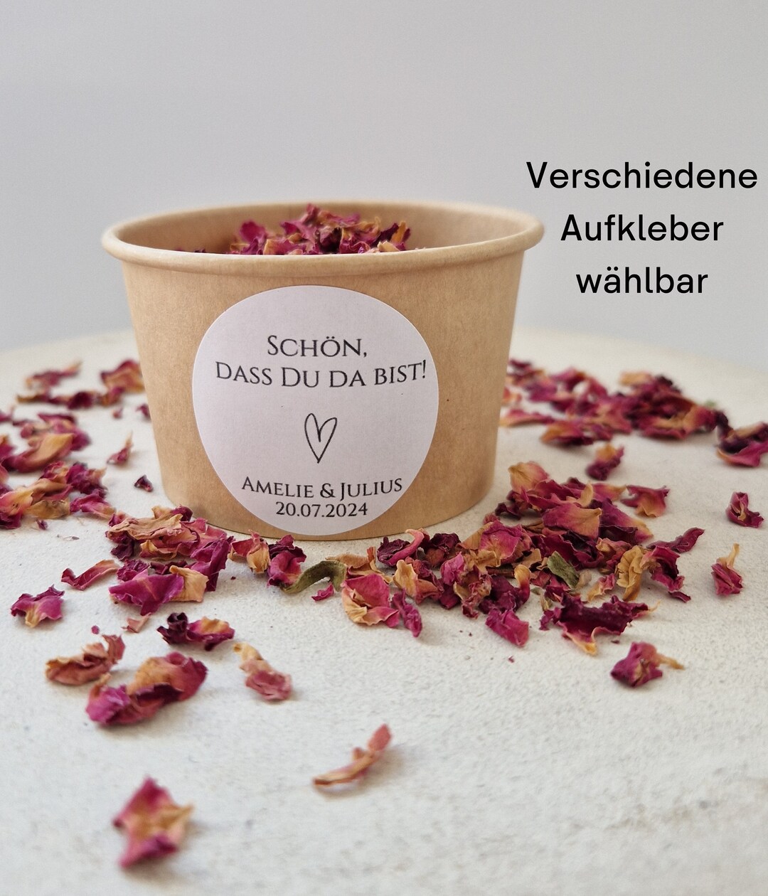 Gender Reveal Kanonen, 2 Stück – Biologisch Abbaubares Rosa & Weißes Konfetti, Für Baby-Enthüllungspartys