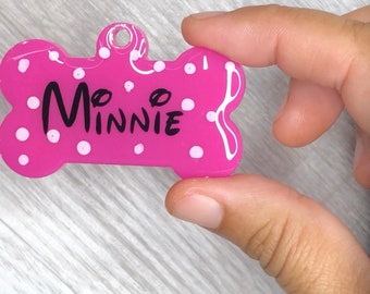 Targhetta Identificativa Disney Cenerentola Per Animali Domestici, Personalizzata Con Il Nome E Il Numero Del Tuo Animale Domestico - Italia - Foto 12