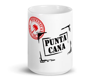 Sip in Style: Punta Cana Mug - Exquisite Ceramic Cup for Vacation Memories