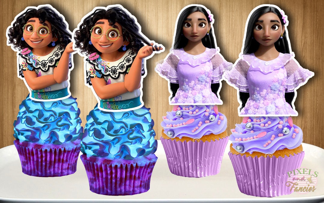 ENCANTO Cupcake Toppers MIRABEL Cupcake Picks Isabela Etsy