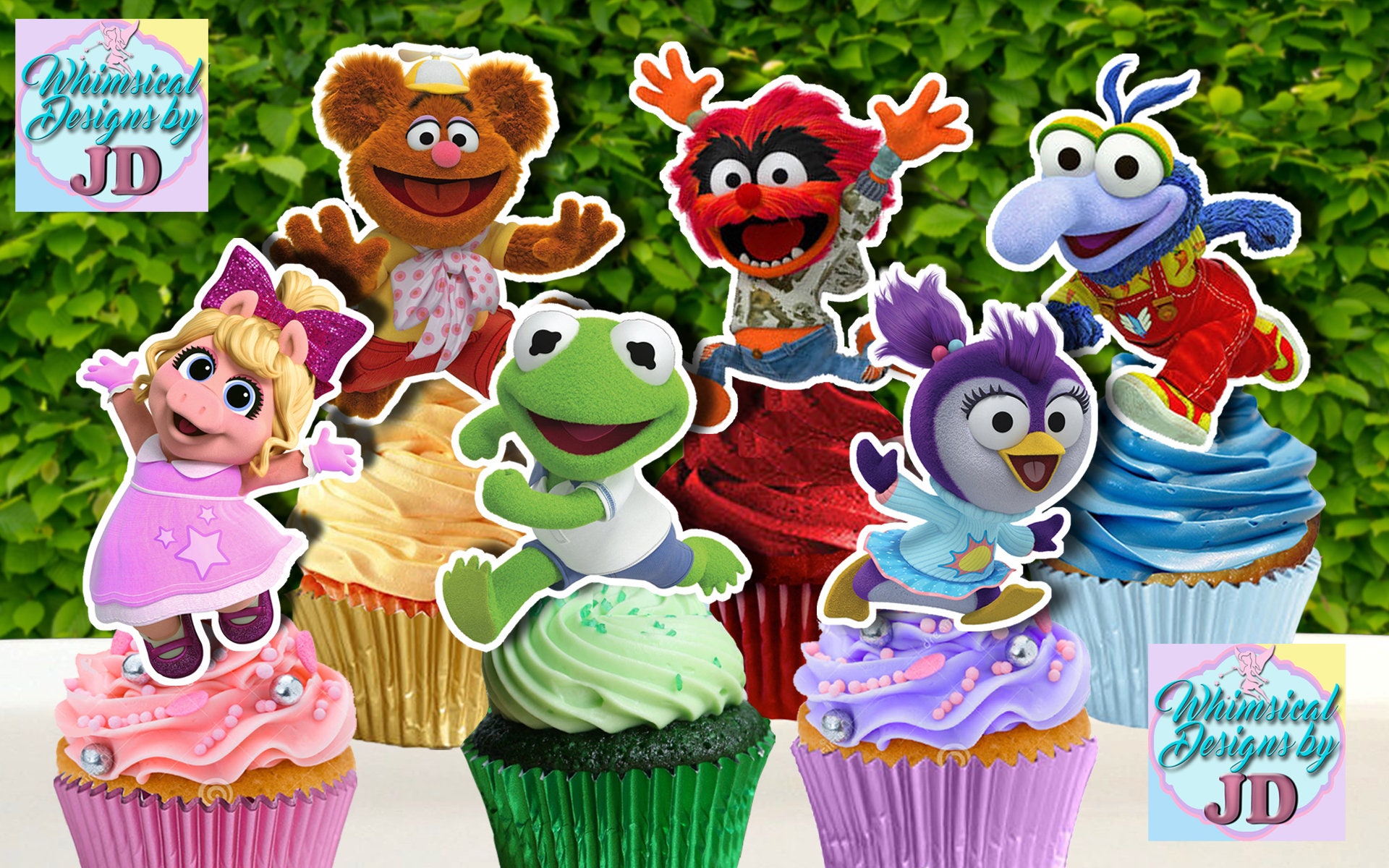 MUPPET BABIES Cake Topper Muppet Babies Cake Topper Muppet Etsy