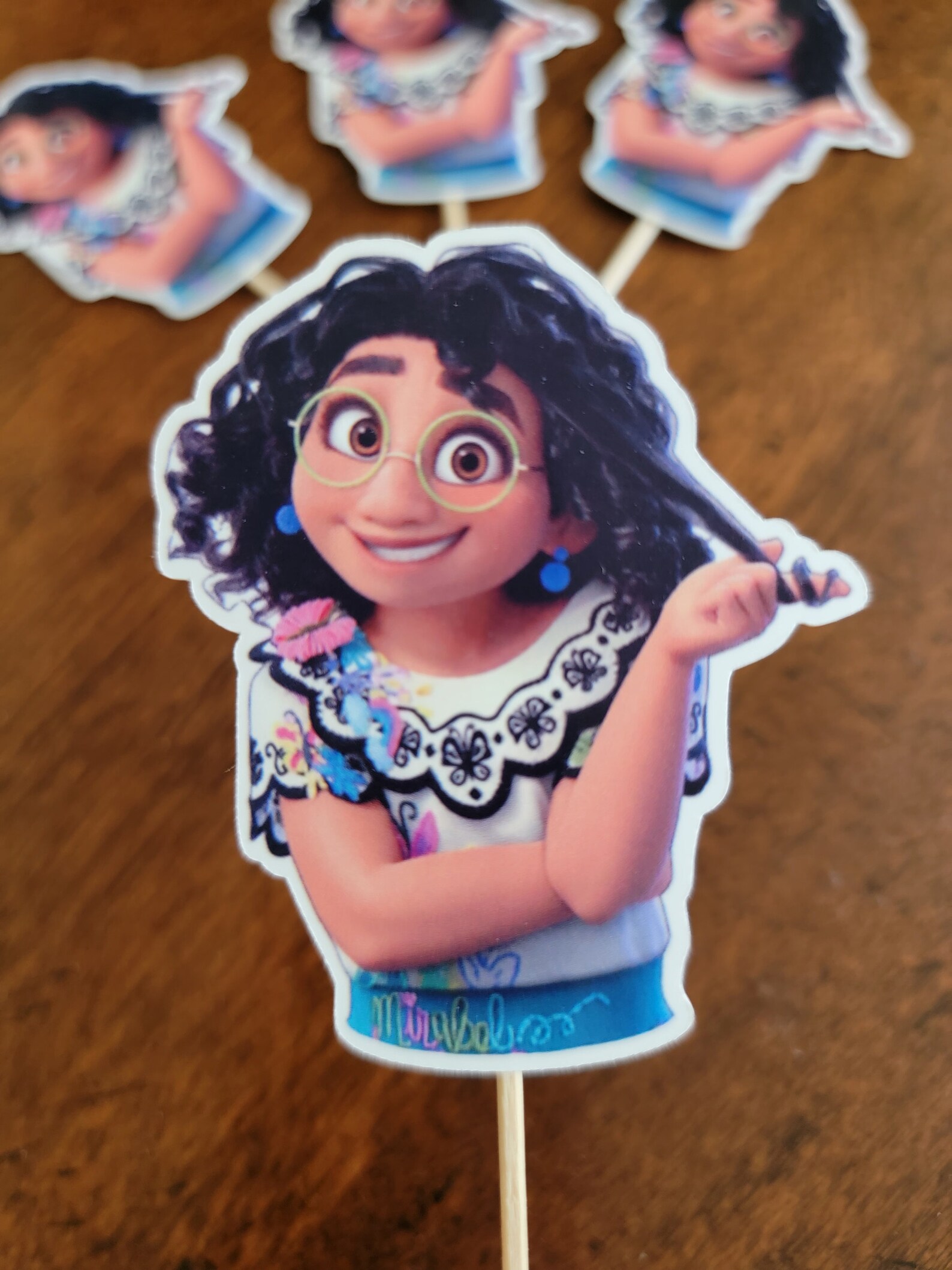 ENCANTO Cupcake Toppers MIRABEL Cupcake Picks Isabela Etsy