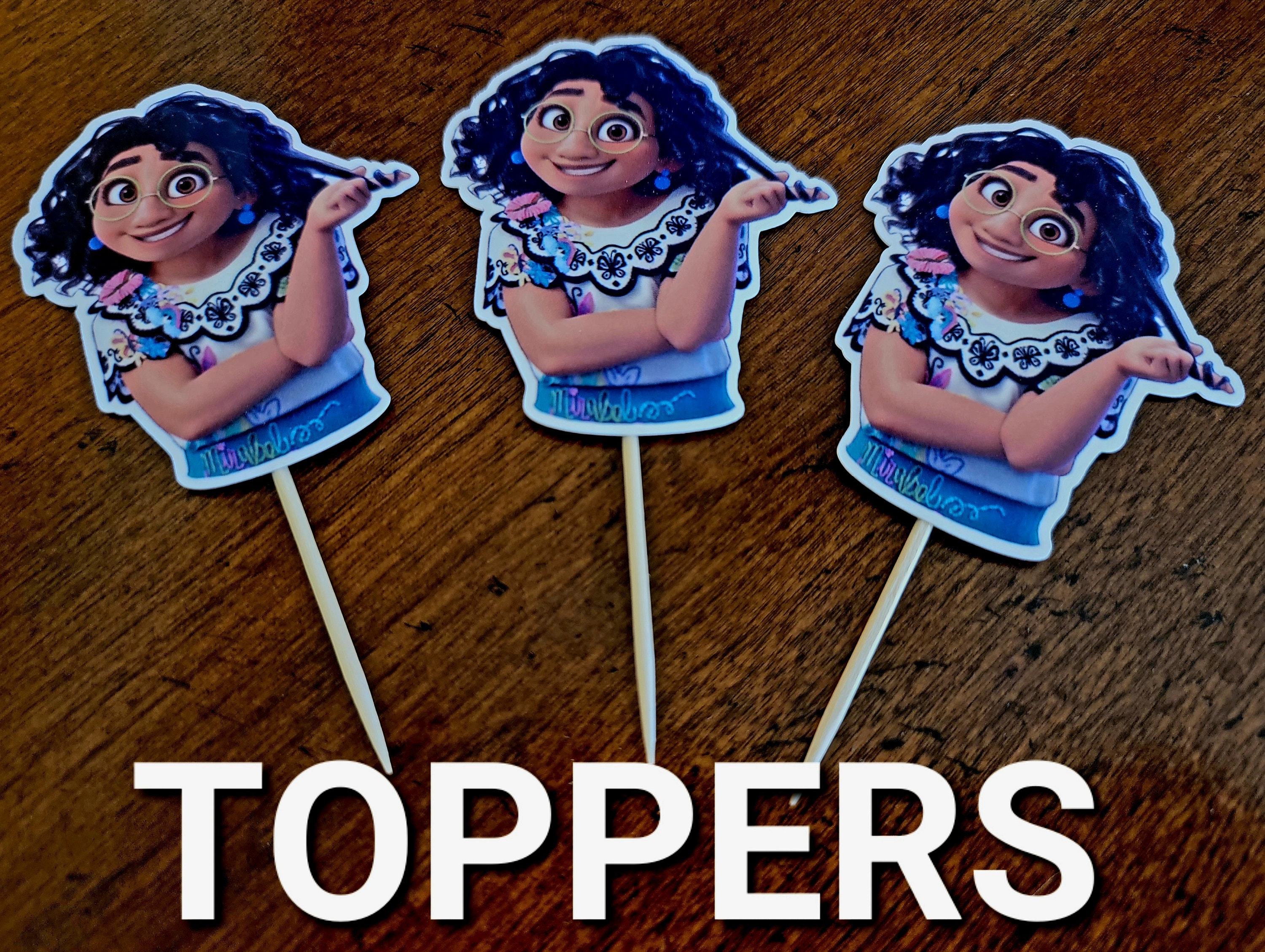 ENCANTO Cupcake Toppers MIRABEL Cupcake Picks Isabela Etsy UK