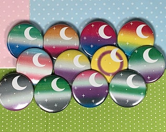 LGBTQ+ Pride Galaxy Space Pins/ Colección de Pines