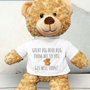 Get Well Soon Post Surgery Gift Cheer Up Gift Get Well Gift Teddy Bear Cheer Up Gift Children&#39;s Hospital Gift Get Well Gift For Child