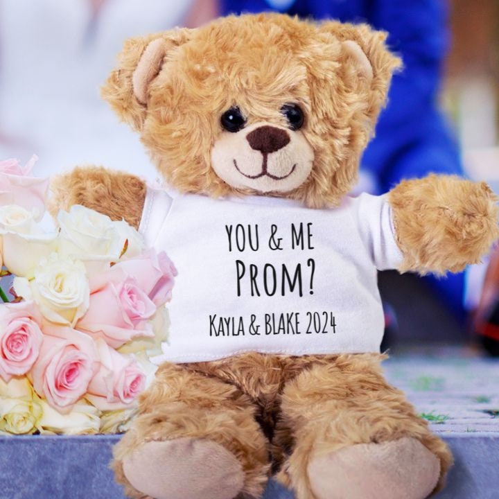Customized Girl Tackle Fishing Prom Proposal: 10 Inch Teddy Bear Stuffed  Animal