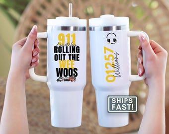 911 Dispatcher 40oz Tumbler Personalized Gift for Emergency Dispatcher Travel Mug 911 Operator Travel Tumbler Custom 911 Dispatcher Cup