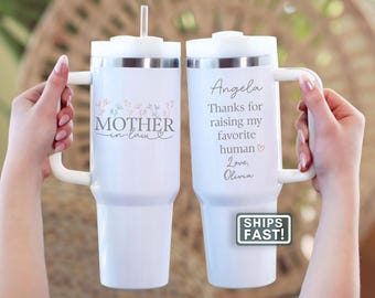 Mother in law Tumbler Personalized 40oz Mother in Law Tumbler Gift For Mother in Law Travel Mug for Mom In Law Birthday Travel Cup