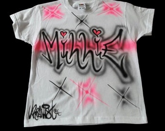 10 Kids Urbanist Graffiti T-shirts, ideal for Dance School events, streetdance, hip hop competitions, party bags & casual wear.