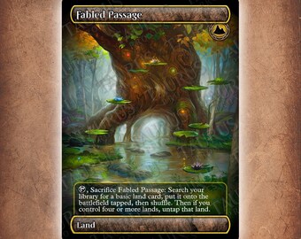 Fabled Passage Full Art Etsy