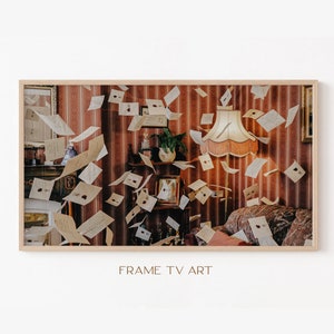 Samsung Frame TV Art | Frame TV Art 4K | Magic World TV Art | Magic School Letter Tv Wallpaper | Digital Download | Instant Download