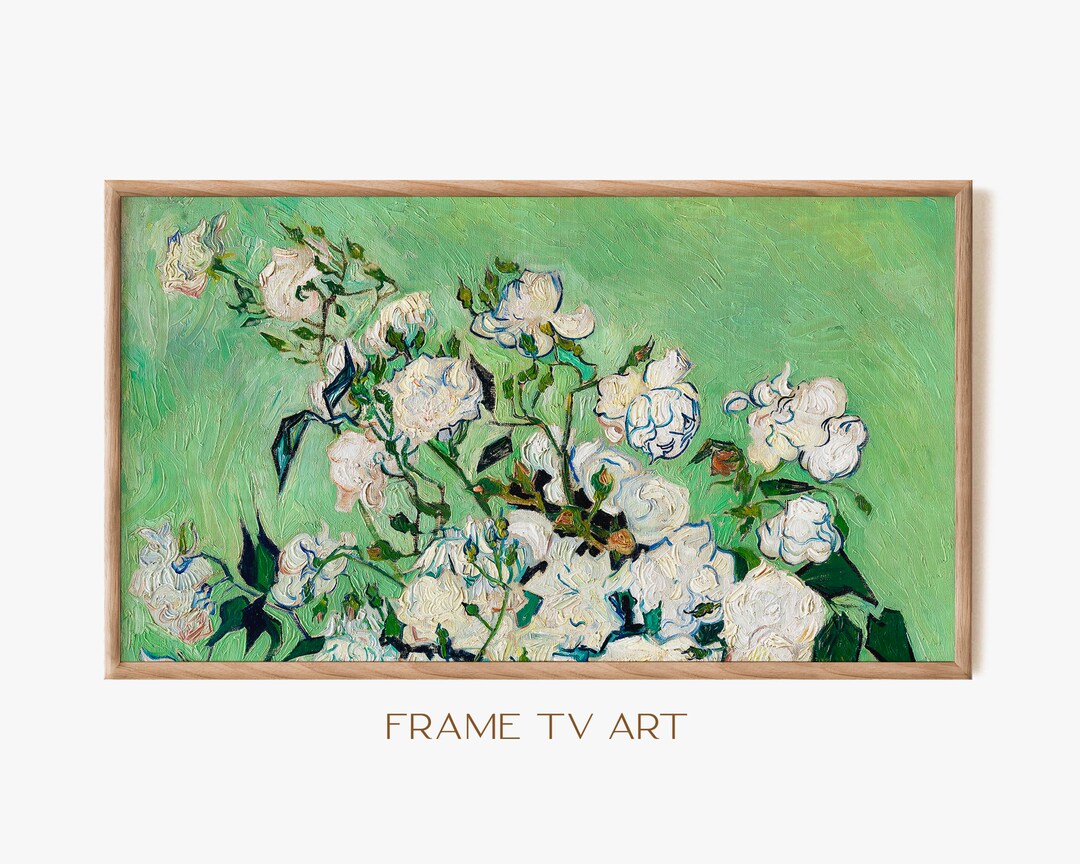 Samsung Frame TV Art Frame TV Art 4K Van Gogh Painting TV Etsy