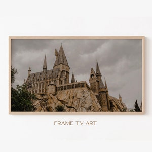 Samsung Frame TV Art | Frame TV Art 4K | Magic World TV Art | Magic School Tv Wallpaper | Digital Download | Instant Download