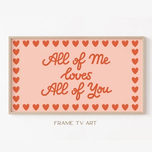 Frame TV Art Valentines Day | Samsung Frame TV Art | Frame TV Valentines Day Tv Art | Digital Download | Valentines Day Decor