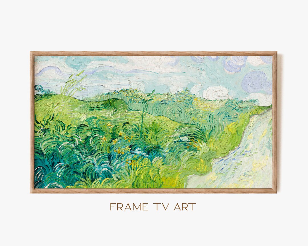 Samsung Frame TV Art Frame TV Art 4K Van Gogh Painting TV Etsy