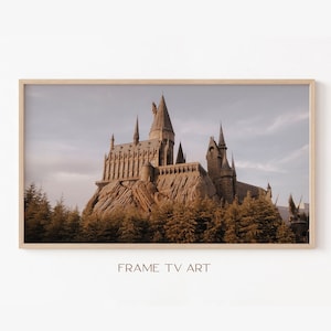 Samsung Frame TV Art | Frame TV Art 4K | Magic World TV Art | Magic School Tv Wallpaper | Digital Download | Instant Download