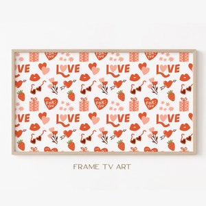 Frame TV Art Valentines Day | Samsung Frame TV Art | Frame TV Valentines Day Tv Art | Digital Download | Valentines Day Decor
