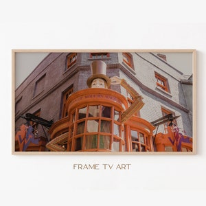 Samsung Frame TV Art | Frame TV Art 4K | Wizarding Shops TV Art | Magic World Tv Wallpaper | Digital Download | Instant Download