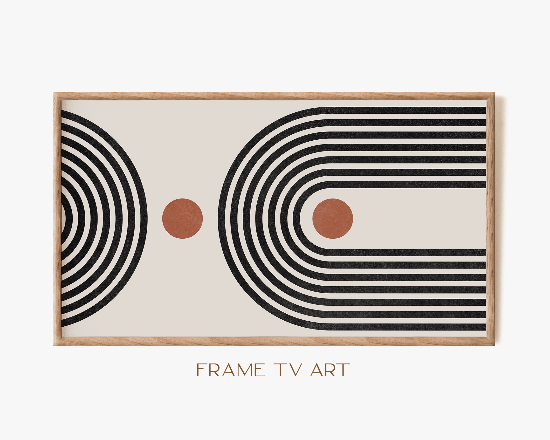 Samsung Frame TV Art Frame TV Art 4K Abstract Geometric TV Etsy