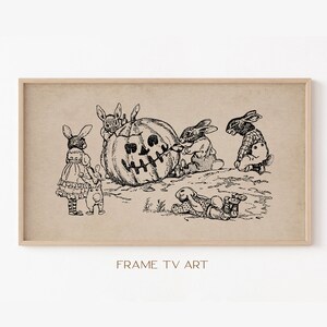 Halloween Frame TV Art | Samsung Frame TV Art | Digital Download | TV Art Samsung Fall Decor | Samsung Frame Art | Art Frame