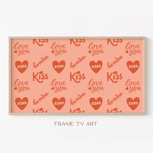Frame TV Art Valentines Day | Samsung Frame TV Art | Frame TV Valentines Day Tv Art | Digital Download | Valentines Day Decor