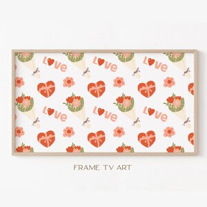 Frame TV Art Valentines Day | Samsung Frame TV Art | Frame TV Valentines Day Tv Art | Digital Download | Valentines Day Decor