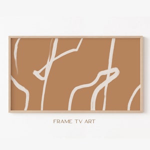 Samsung Frame TV Art | Frame TV Art 4K | Abstract Painting TV Art | Boho Tv Wallpaper | Digital Download | Instant Download