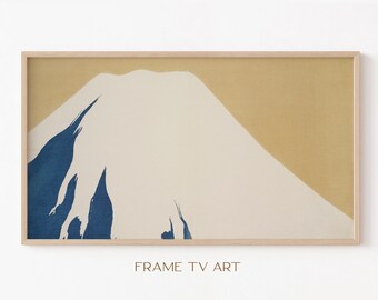 Samsung Frame TV Art | Frame TV Art 4K | Japanese TV Art | Fuji Mountain Tv Wallpaper | Digital Download | Instant Download
