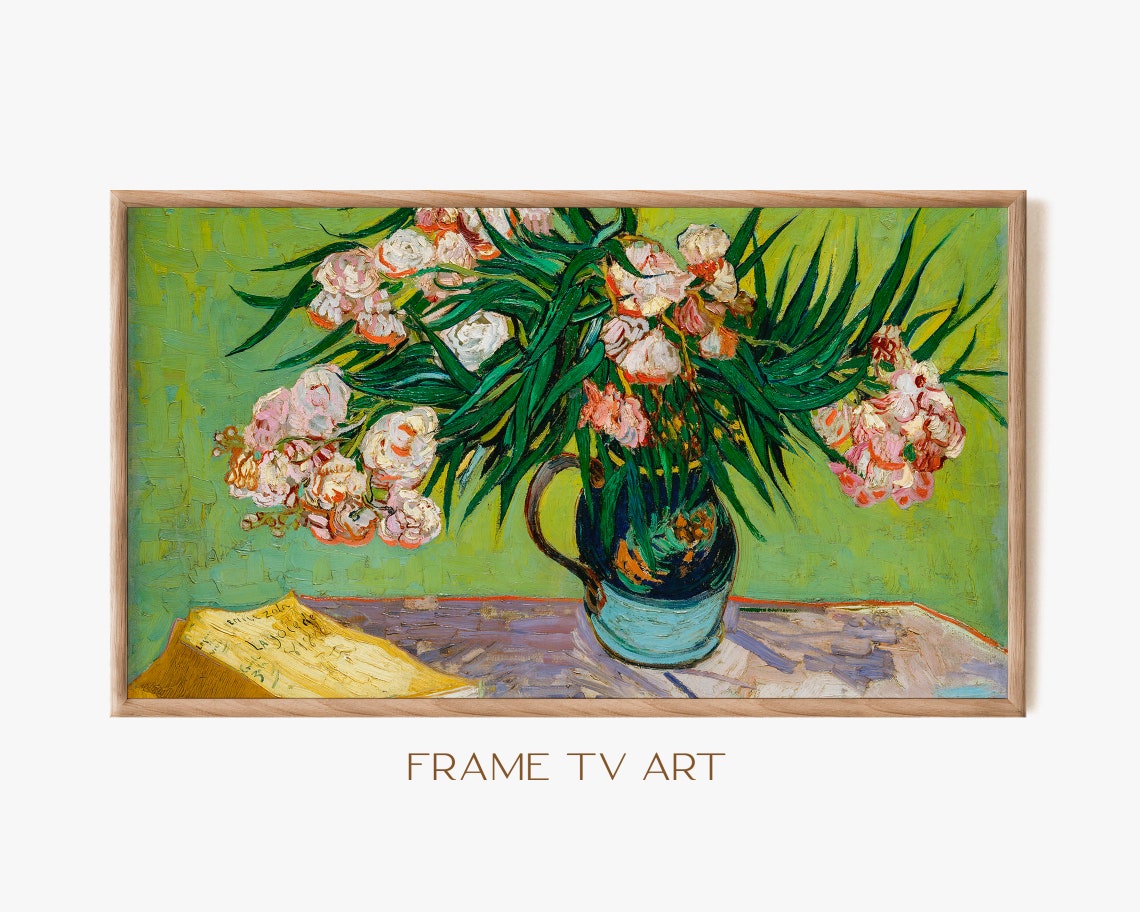 Samsung Frame TV Art Frame TV Art 4K Van Gogh Painting TV Etsy