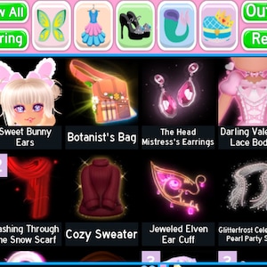 Royale High Items! - Choose your own! (Shoes, skirts, corsets, accessories, etc. **READ DESC**
