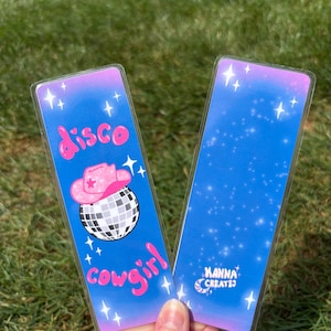 Disco Cowgirl Bookmark