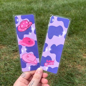 Pink Cowgirl Bookmark
