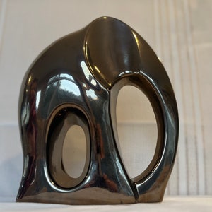 Elephant Sculpture inspired by Ferdinand Parpan Vintage Ceramic Bronze