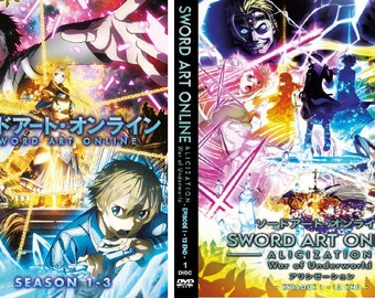 Sword Art Online Dvd Etsy Ireland