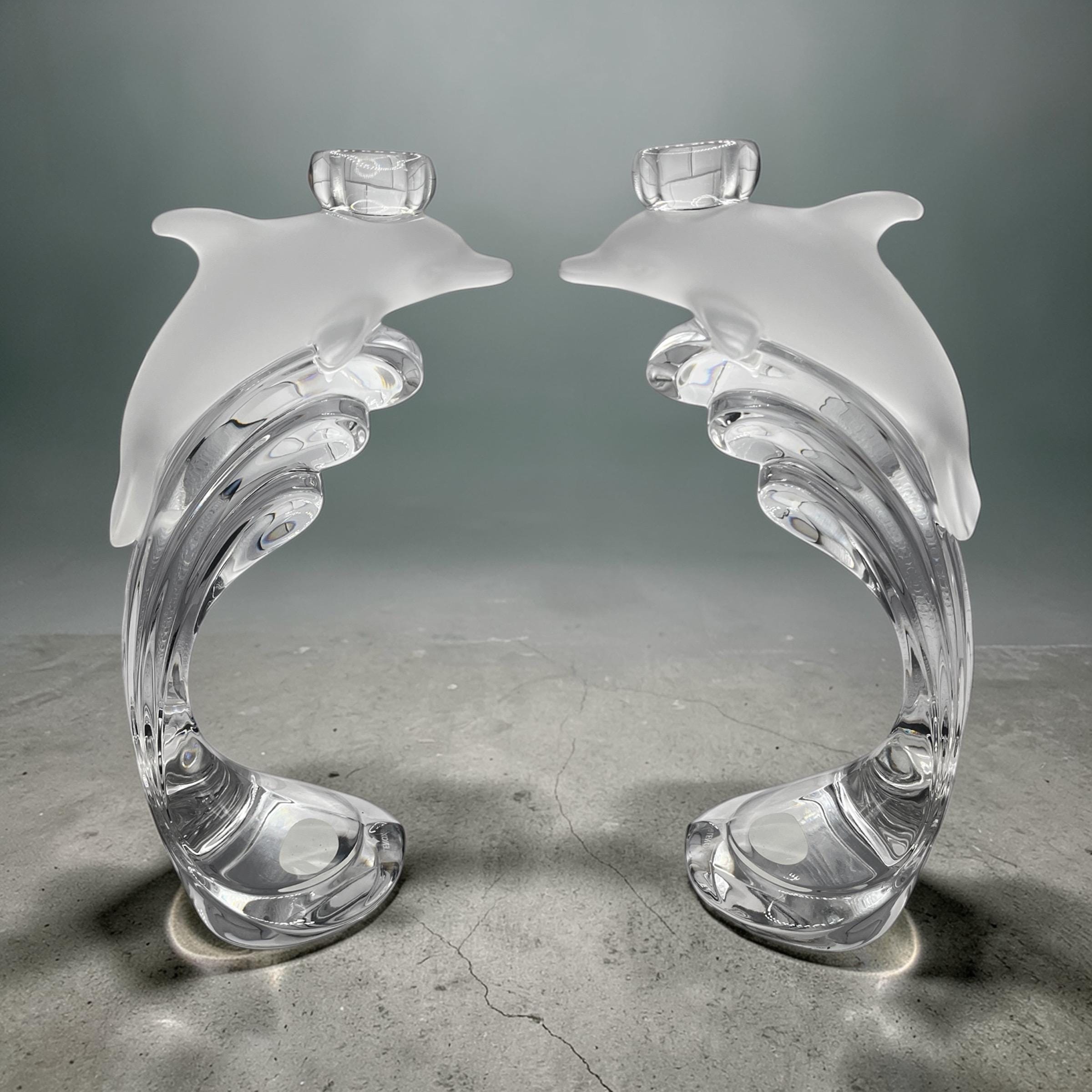 Lenox Crystal Dolphins - Etsy