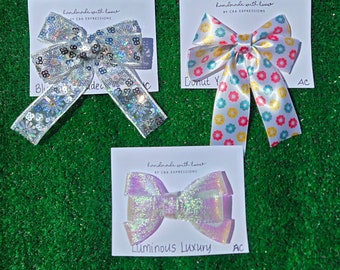 Bow-tiful Bows with Alligator Clips
