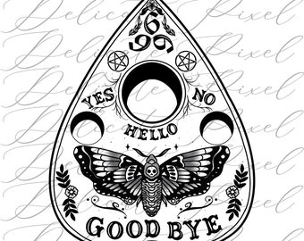 Ouija Board Planchette Tattoo Ticket/Tattoo Pass